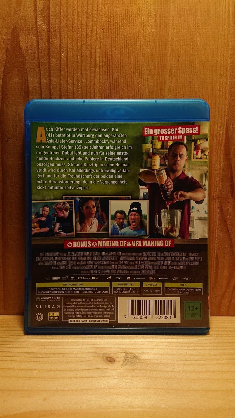 Alle DVDs: LOMMBOCK Blu-Ray mit Moritz Bleibtreu – Gebraucht aus Wilderswil von Exebub 1