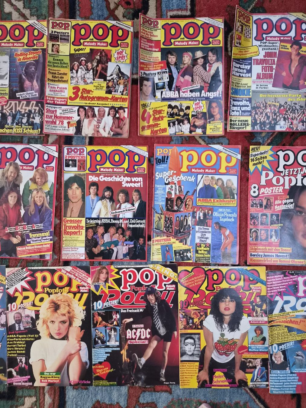 Zeitschriften & Magazine: 25 POP Magazine 1978 - 82 – Gebraucht aus Moosseedorf von wau69 1