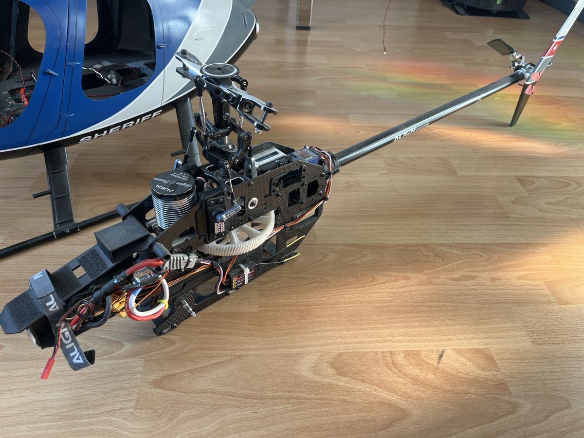 Align RC Modellbau: Huges 500 mit TRex 600 Mechanik – Gebraucht aus Winznau von BleuAir 1