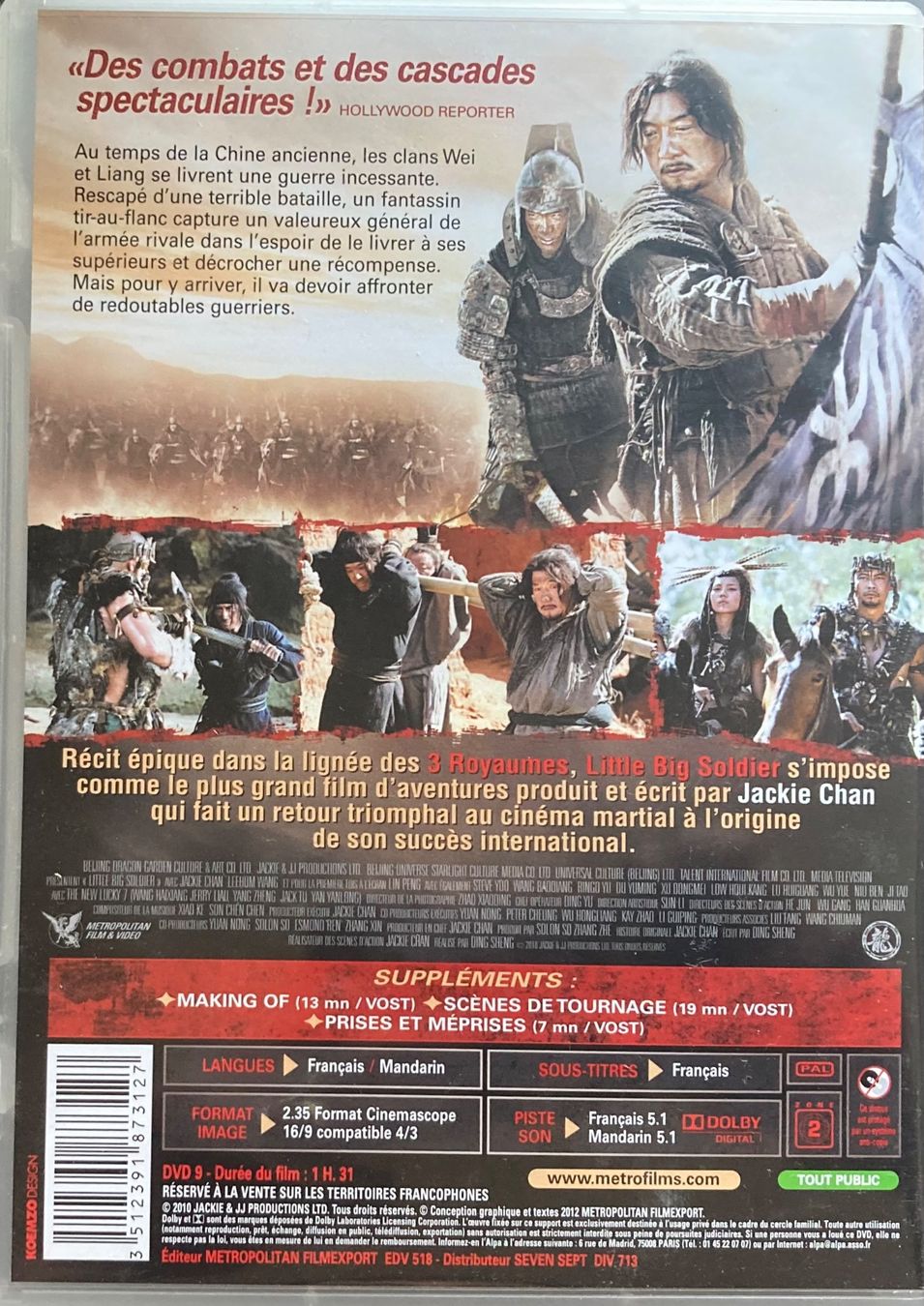 Alle DVDs: LITTLE BIG SOLDIER – Gebraucht aus Poliez-Pittet von Newtown-Records 3