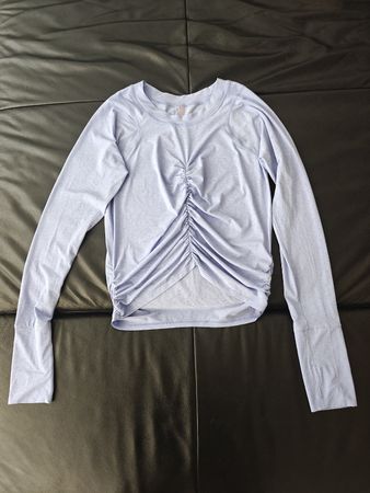 FP Movement (Free People) "Tempo" ruched long-sleeve perform