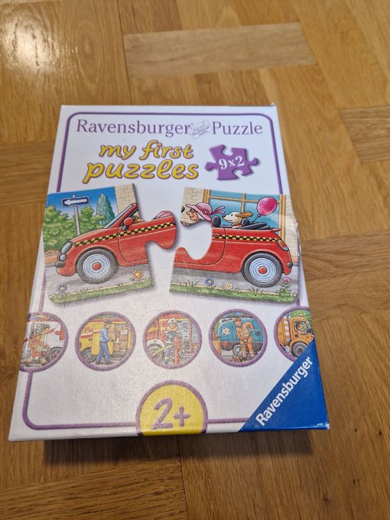 Ravensburger My First Puzzle, 12 Teile – Erstes Puzzle Für Kinder Ab 2 Jahren Mit Niedlichem Tier-Motiv