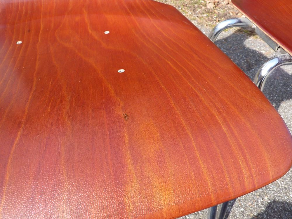 2 Stühle Stapelstühle Holzstühle stapelbar FLÖTOTTO PAGWOOD 6
