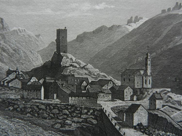 Stiche: Hospental Uri Gotthard – Gebraucht aus Risch von Rischli15 9