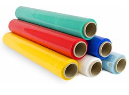 (6 Rollen, mehrfarbig) Verpackungsfolie 50 cm  300 m lang