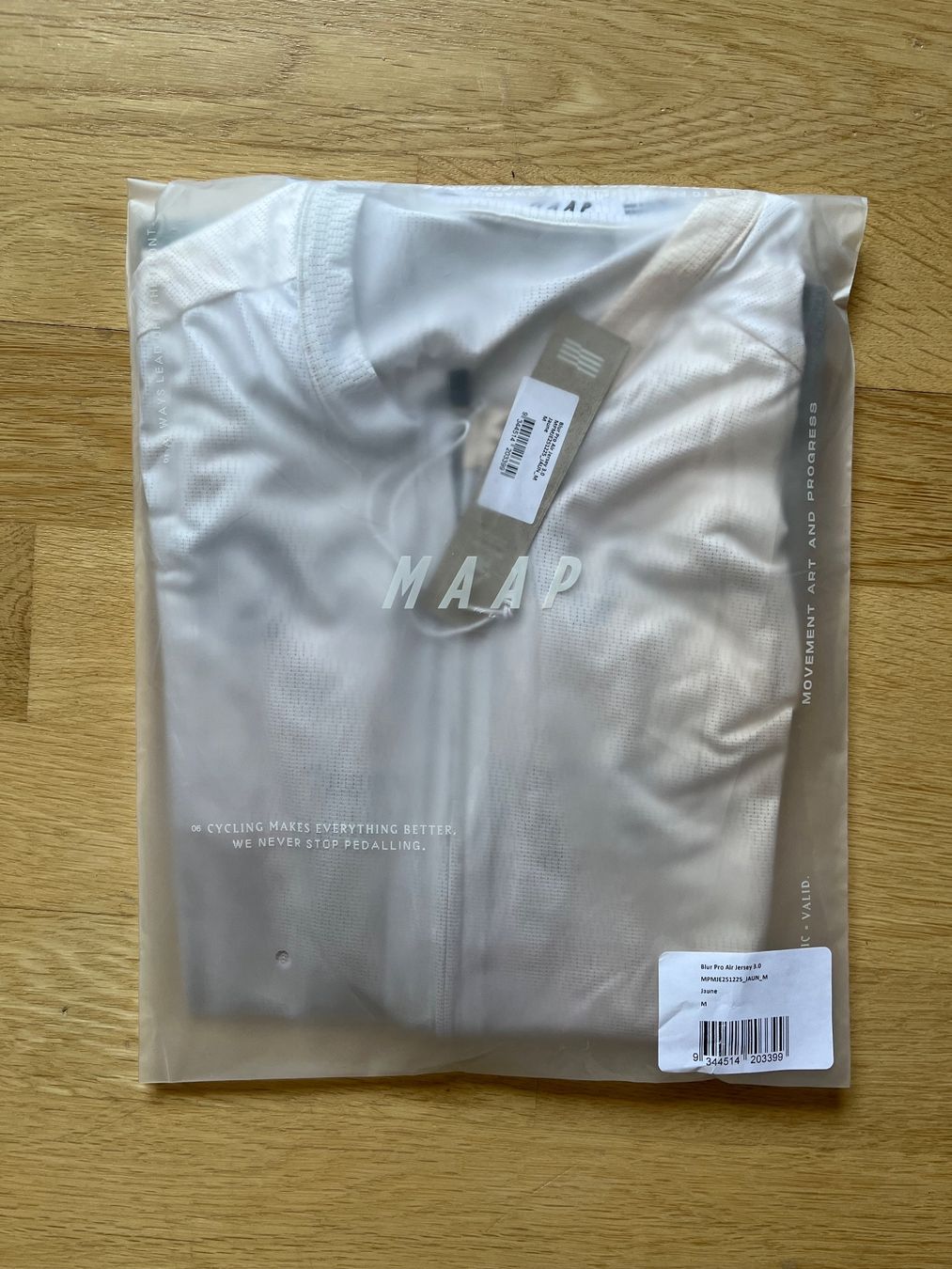 Canottiere & Pantaloni: MAAP Blur Pro Air Jersey 3.0 - M – Nuovo e nell'imballaggio originale da Zürich venduto da Wowzy123 3