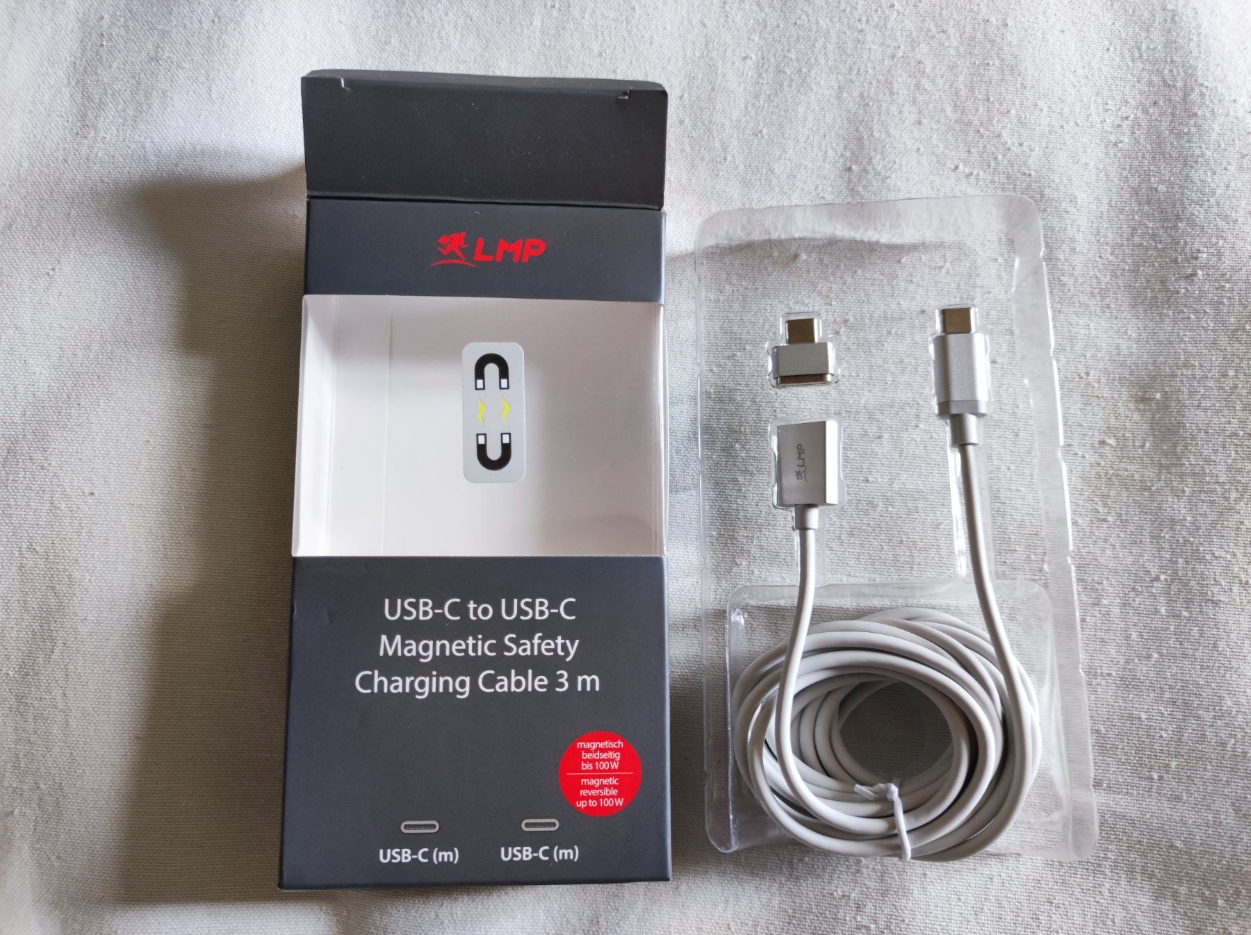 Cavi: LMP Magnetic Safety Charging cable 3m – Nuovo e nell'imballaggio originale da Cernier venduto da HANDRES07 2