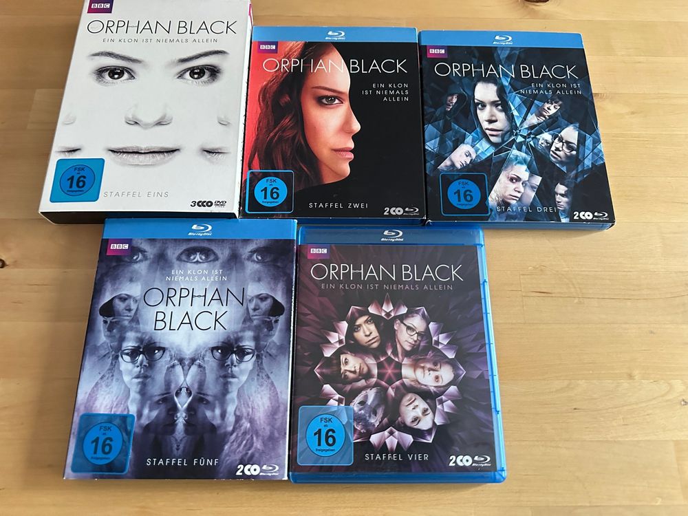 ORPHAN BLACK komplette Serie DVD BluRay tolle Science Fictio (Gebraucht ...