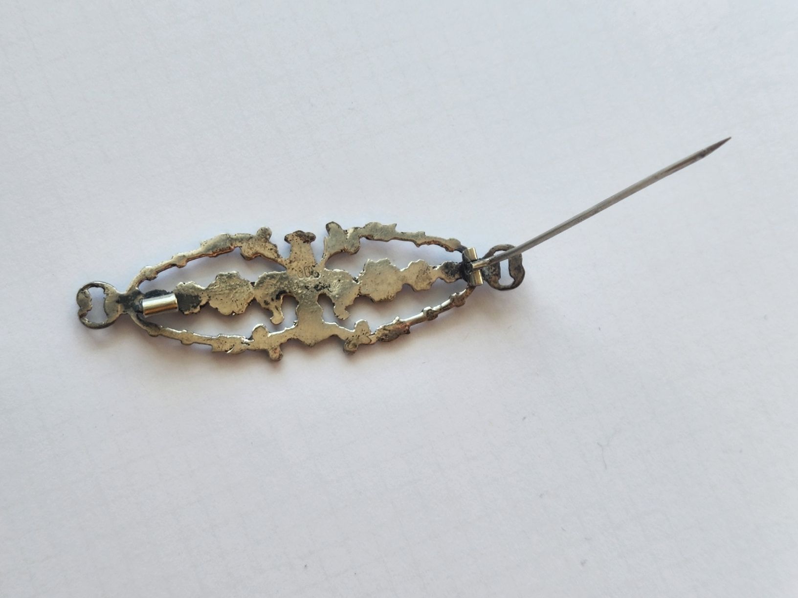 Broschen & Nadeln: Elegante Vintage Brosche mit Blumenmuster, Silber 800 – Gebraucht aus St. Gallen von GIULESGG 5