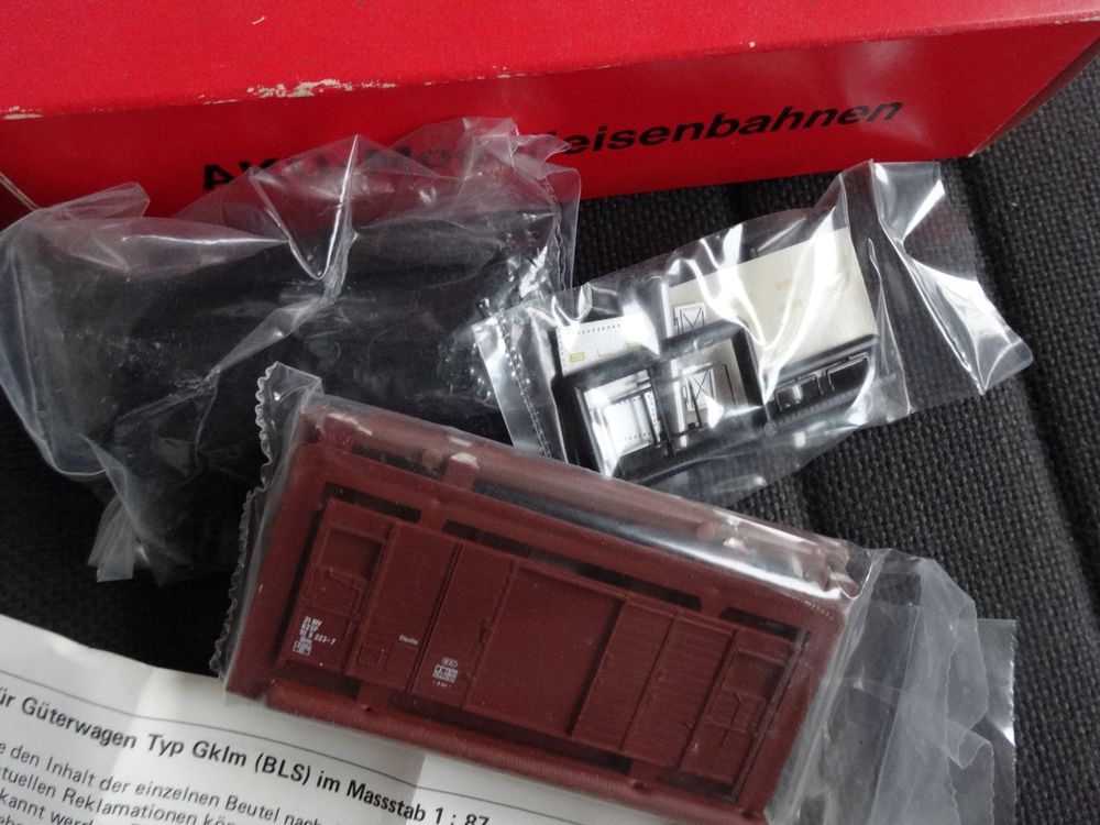 SBB L 2 mit Torf Ladung AKU Modelleisenbahnen HO/DC (Neu (gemäss