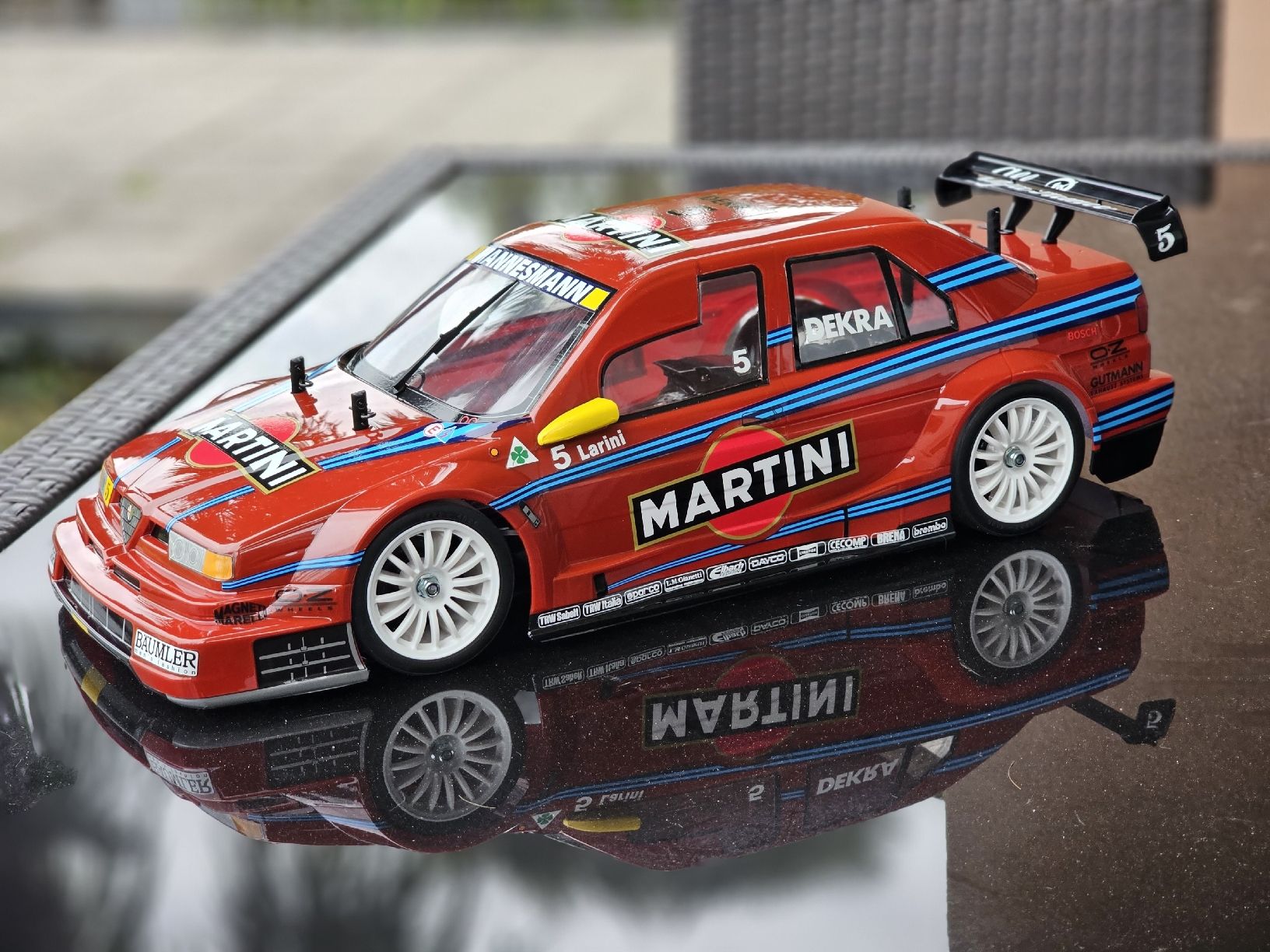 Tamiya RC Modellbau: Tamiya Alfa Romeo 155 – Neu (gemäss Beschreibung) aus Novazzano von Burki.65 1