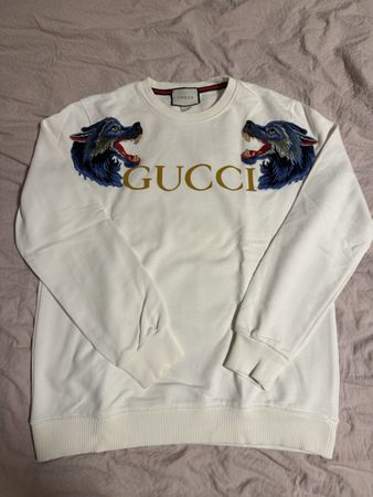 GUCCI SWEATSHIRT MIT WOLFSMOTIV Original