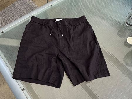Mango Shorts Herren wie neu Leinen Mix