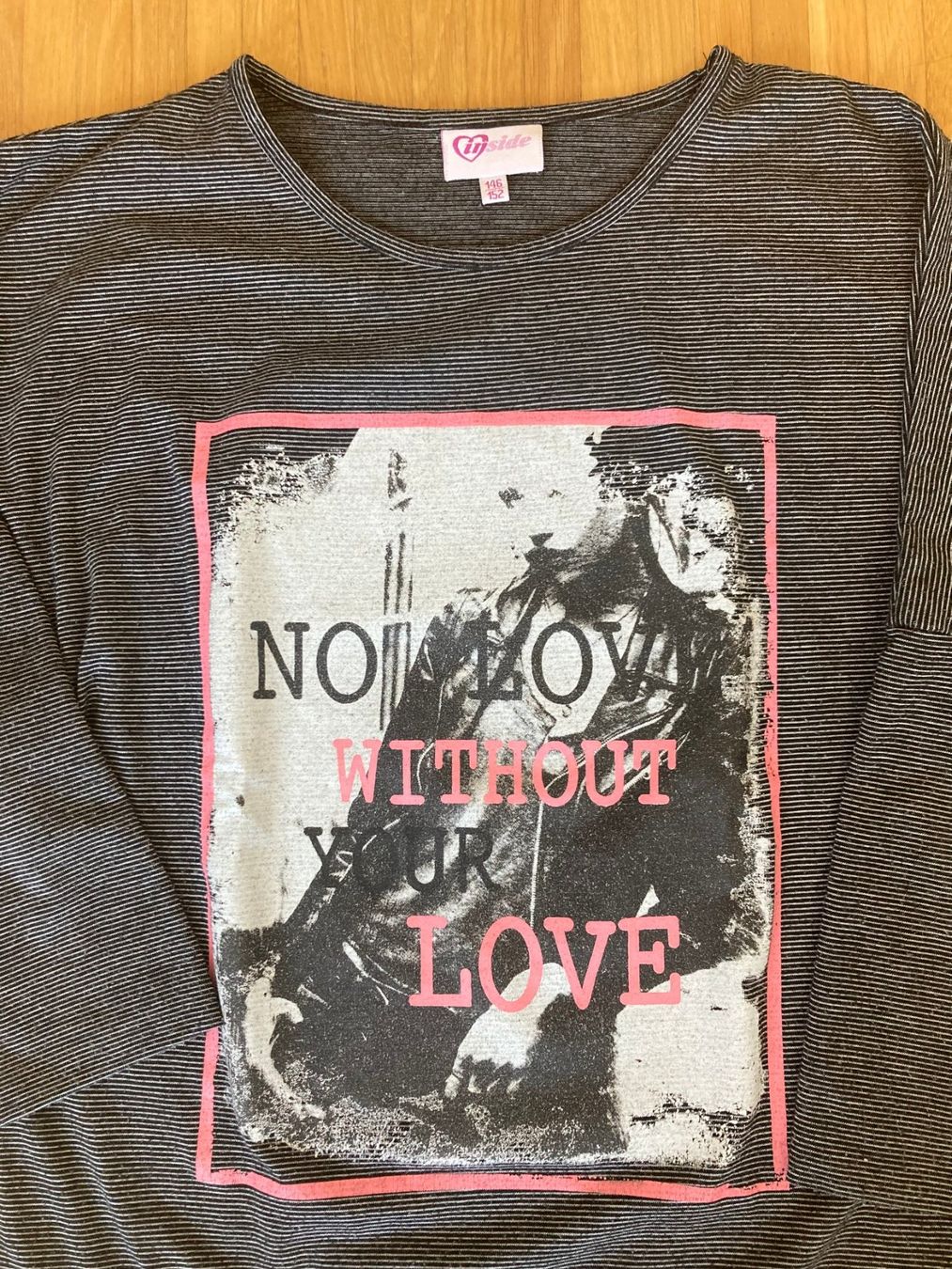 Maglioni & Felpe: 3/4-Armshirt mit Print, Gr. 146/152 – Nuovo (secondo la descrizione) da Basel venduto da Nofretete39 2