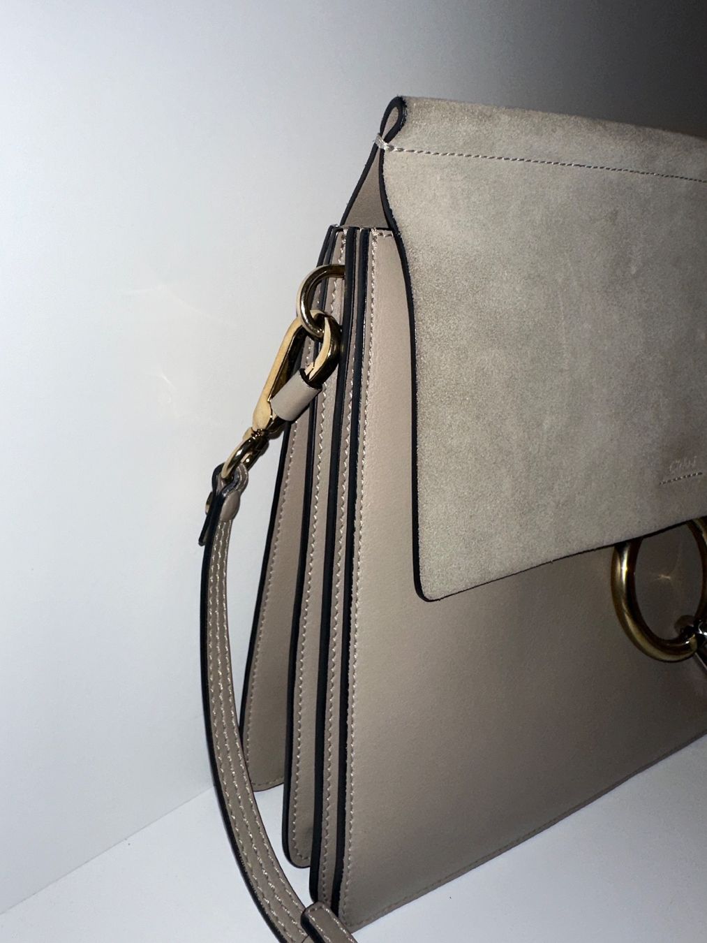 Chloé Borse da donna: Chloé Faye Bag in Beige/Grau – Nuovo (secondo la descrizione) da Bubikon venduto da V_TINA 2