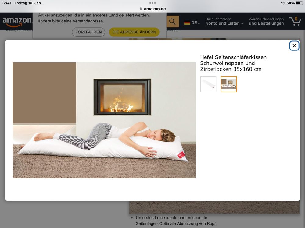 Entdecke das HEFEL Seitenschläferkissen für besseren Schlaf