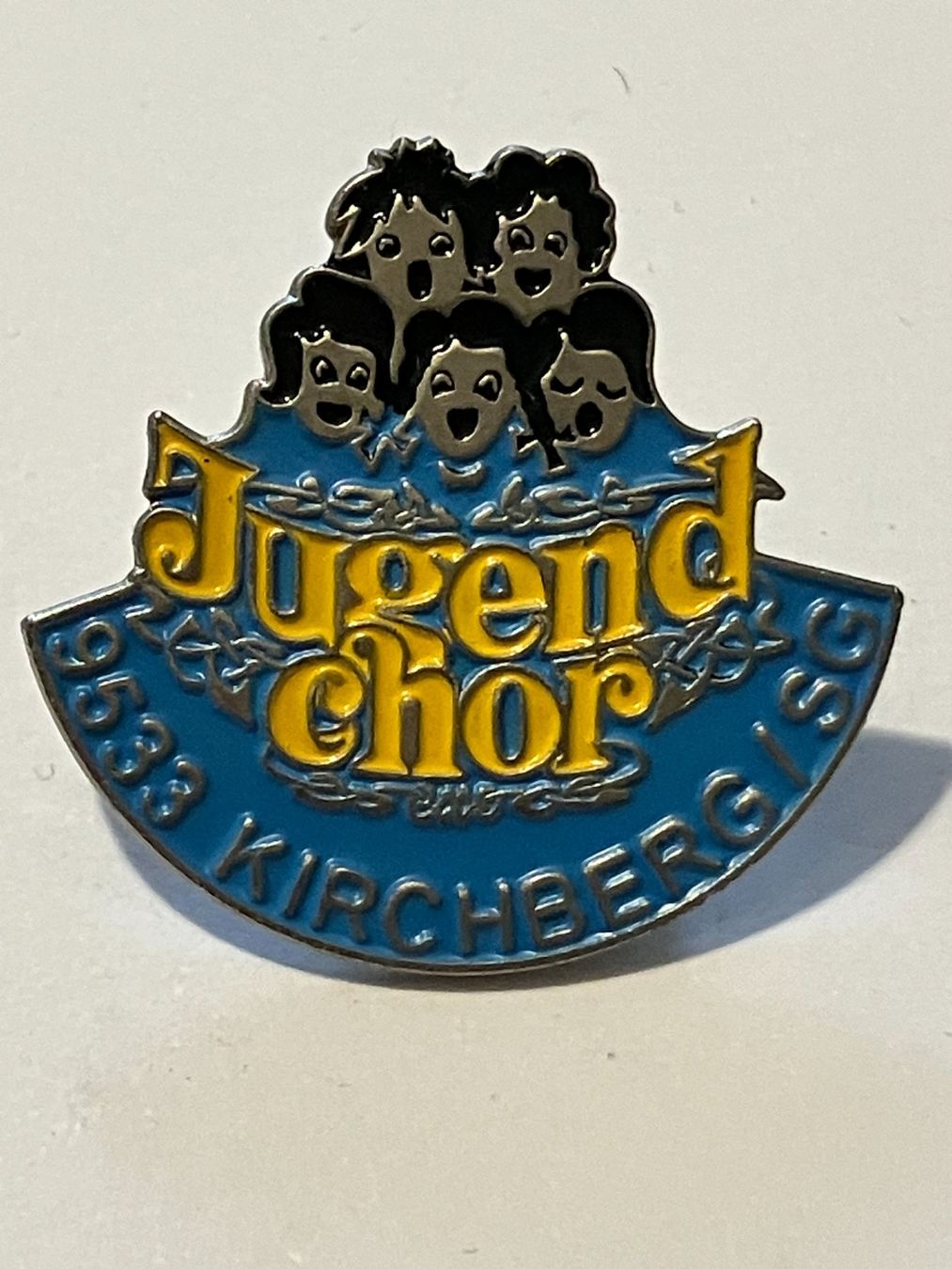 Placchette & Badge: 1 Pin Jugendchor Kirchberg im SG – Usato da Basel venduto da djwwpp