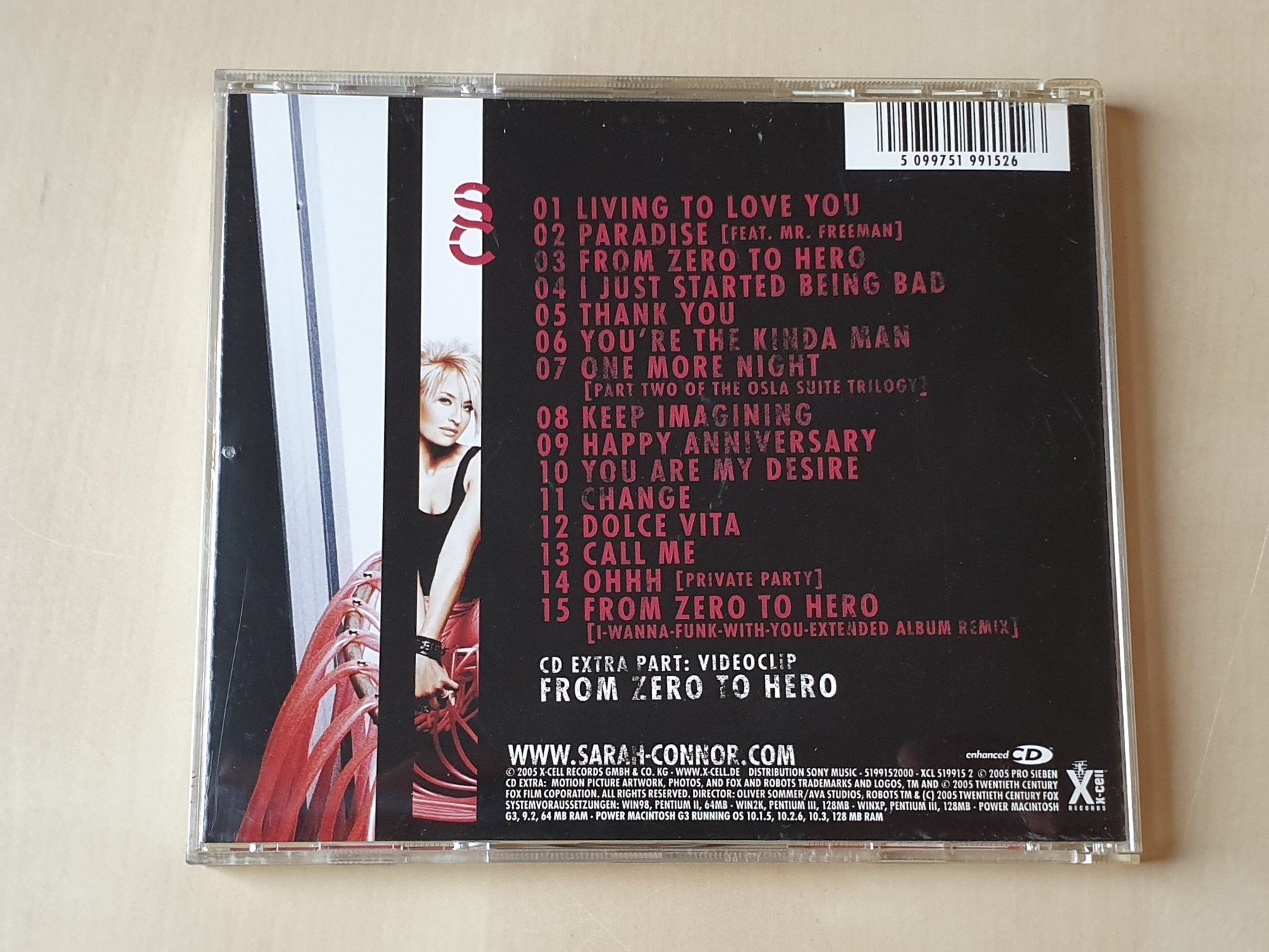 CD: Sarah Connor Naughty But Nice – Usato da Stansstad venduto da collectorsshop 1