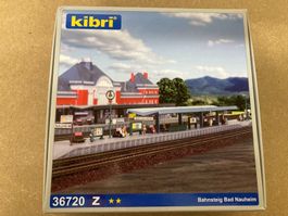 Kibri Spur Z 36720 Bausatz Bahnsteig Bad Nauheim neu OVP