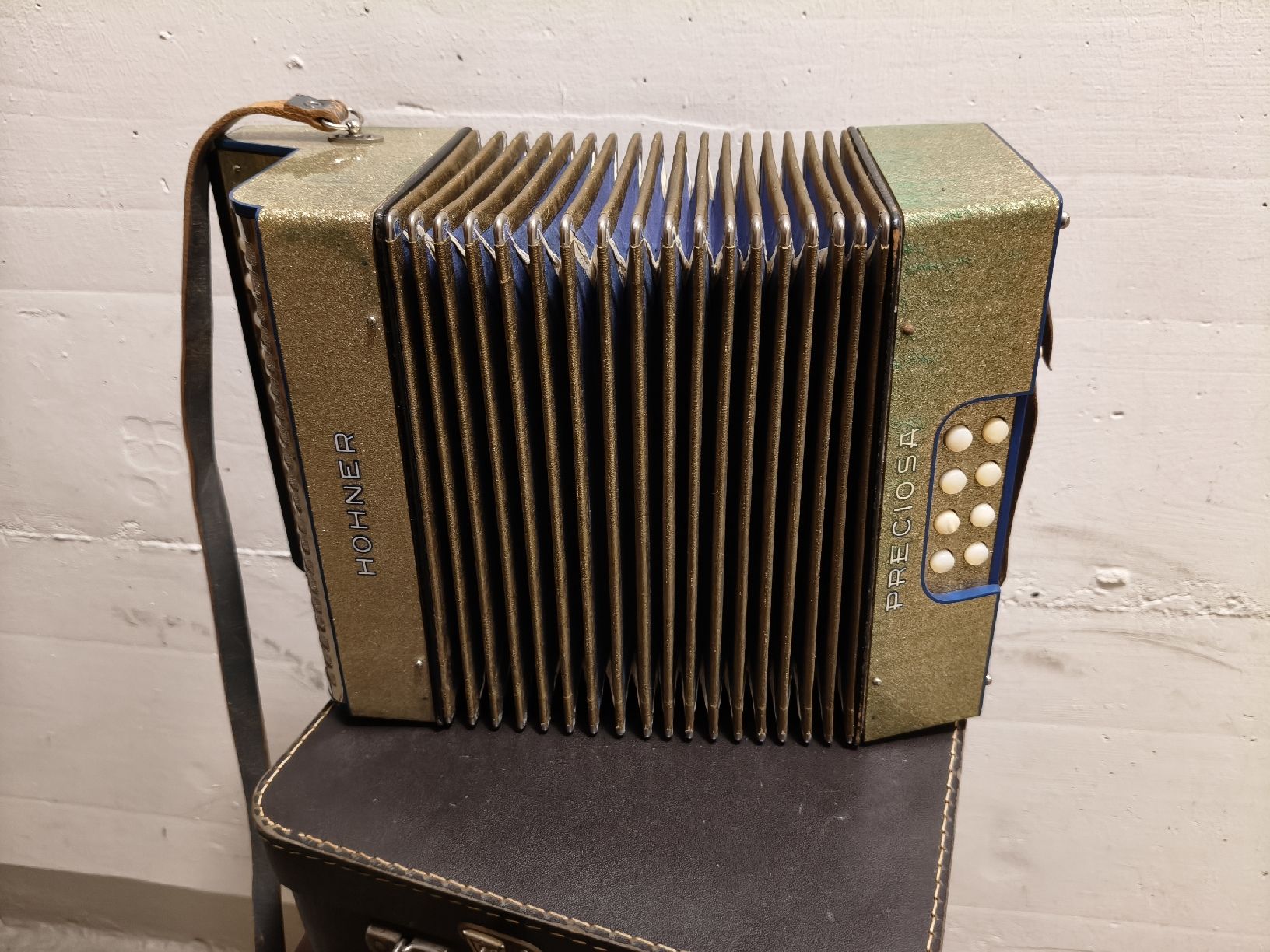 Hohner Musikinstrumente: Petit accordéon diatonique Hohner – Gebraucht aus neuchâtel von lualalk 4