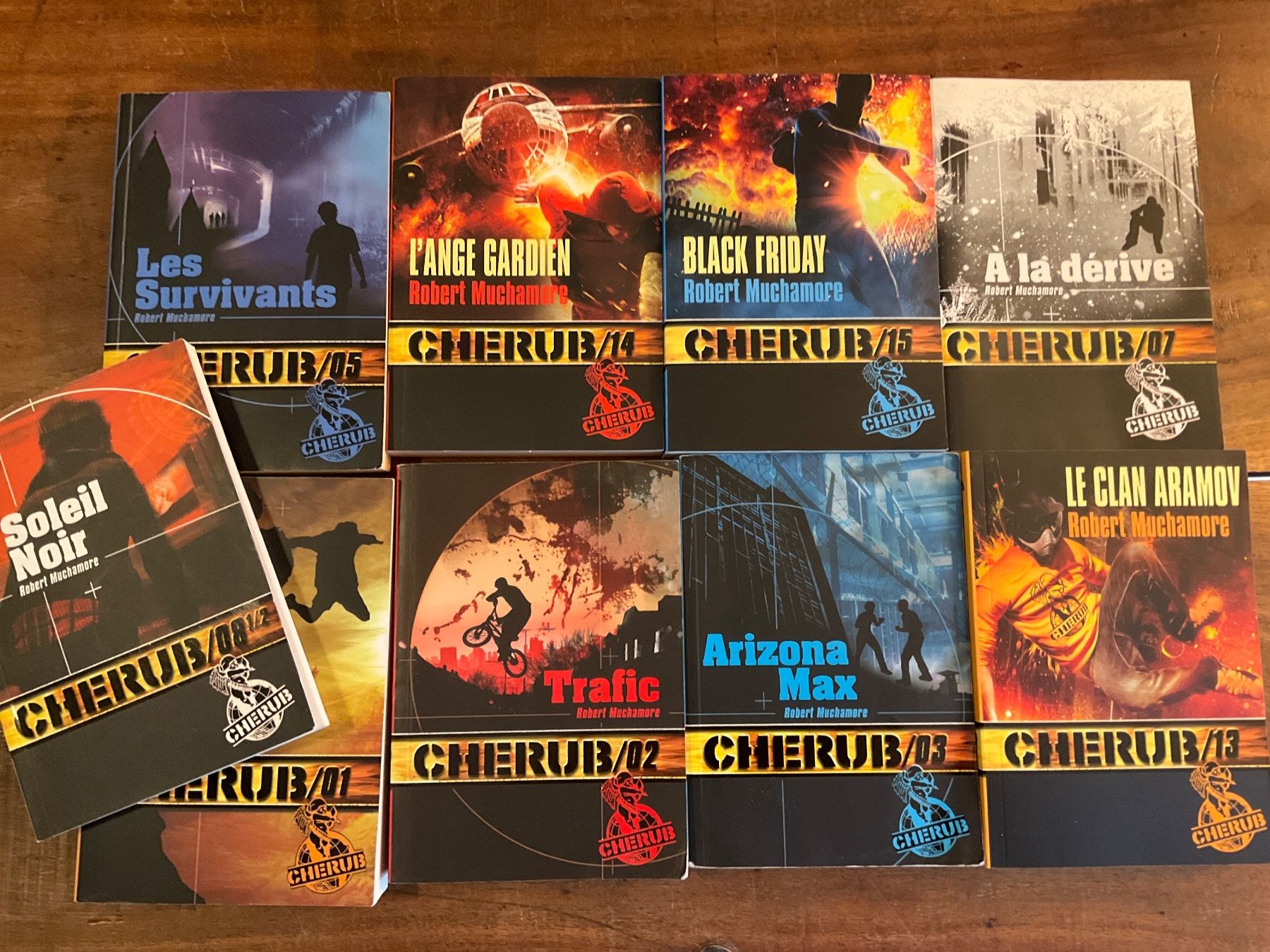 Libri: Collection Cherub, 9 romans – Usato da Avenches venduto da Lactobacille