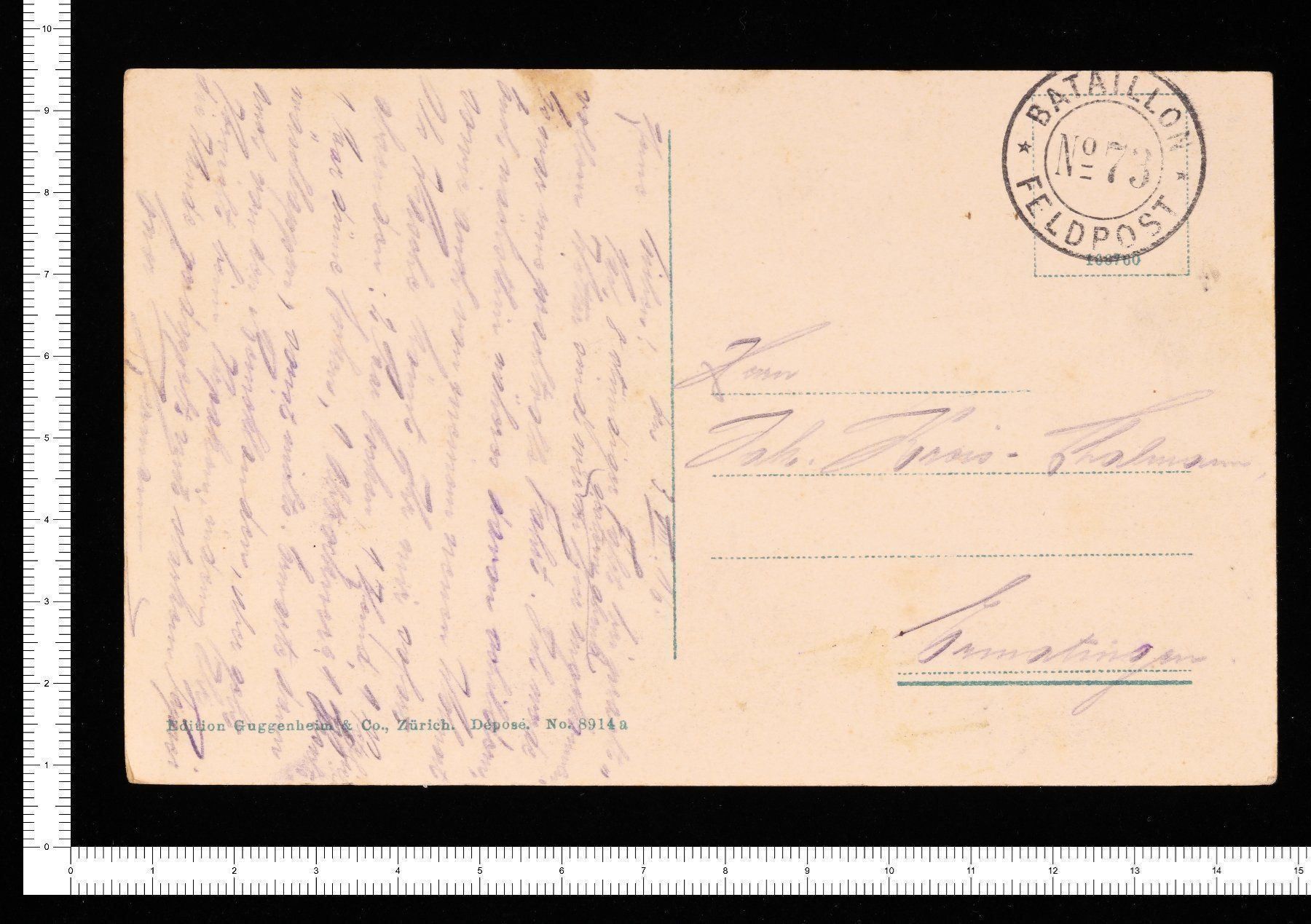 Cartoline postali: Zernez – Usato da Riehen venduto da Tignanello1 1