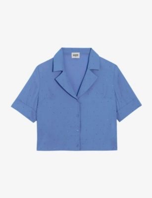 Claudie Pierlot Blusen: Claudie Pierlot Blue Blouse – Gebraucht aus St.Josefen von lop_lh8d 6