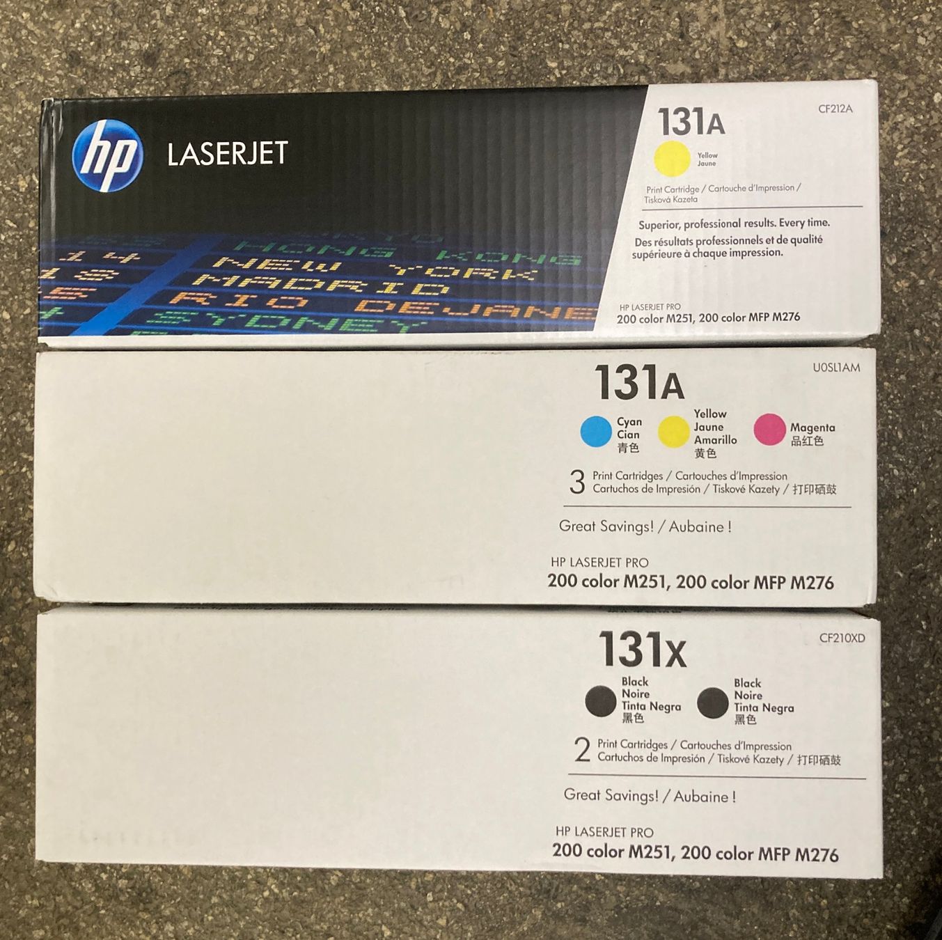 HP Drucker Laser Jet Pro 200 Color MFP INKL FARBKARTUSCHEN Gebraucht 