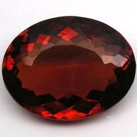 Citrin oval 90.22ct
