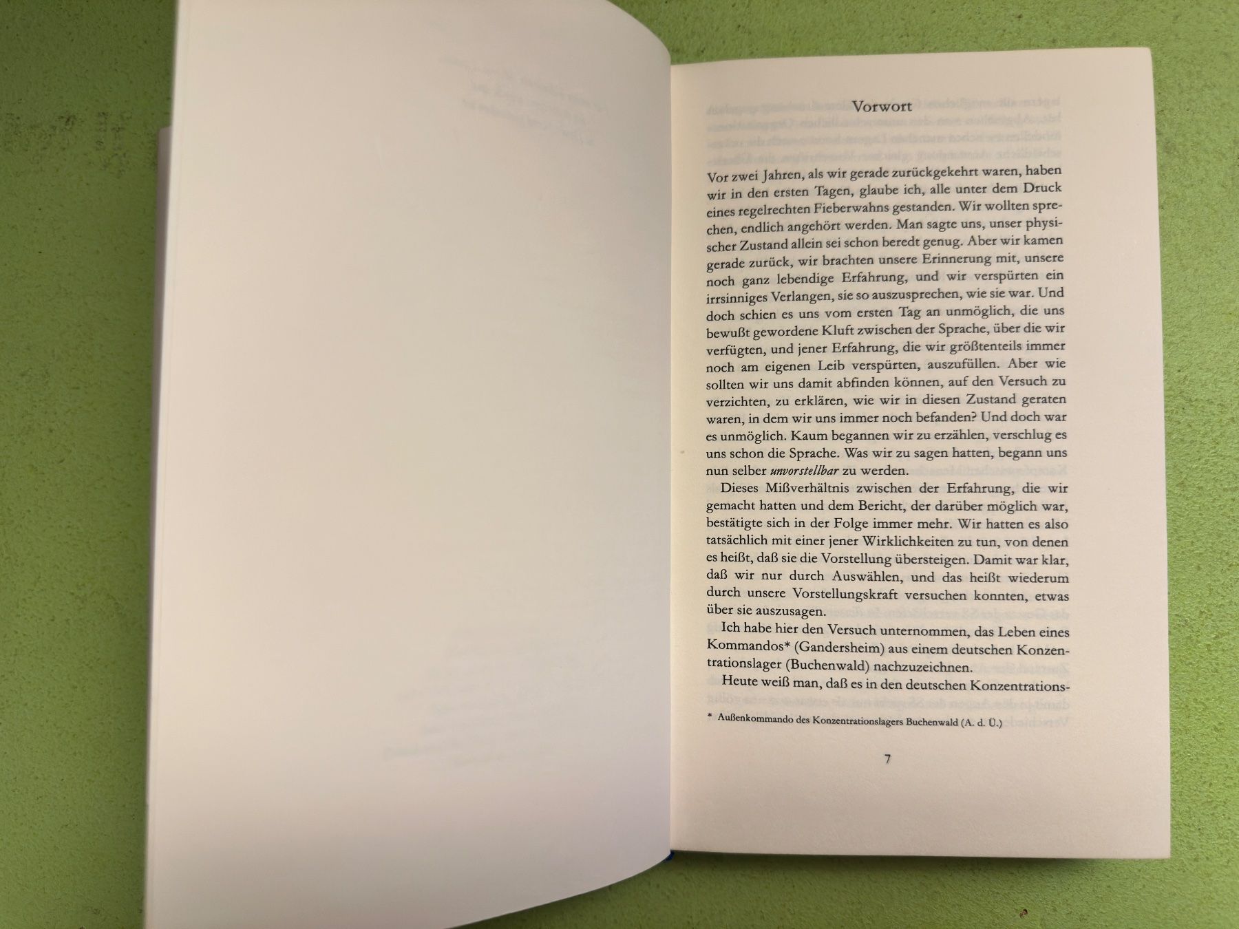 Libri: Robert Antelme: Das Menschengeschlecht. – Usato da Zürich venduto da allp 3