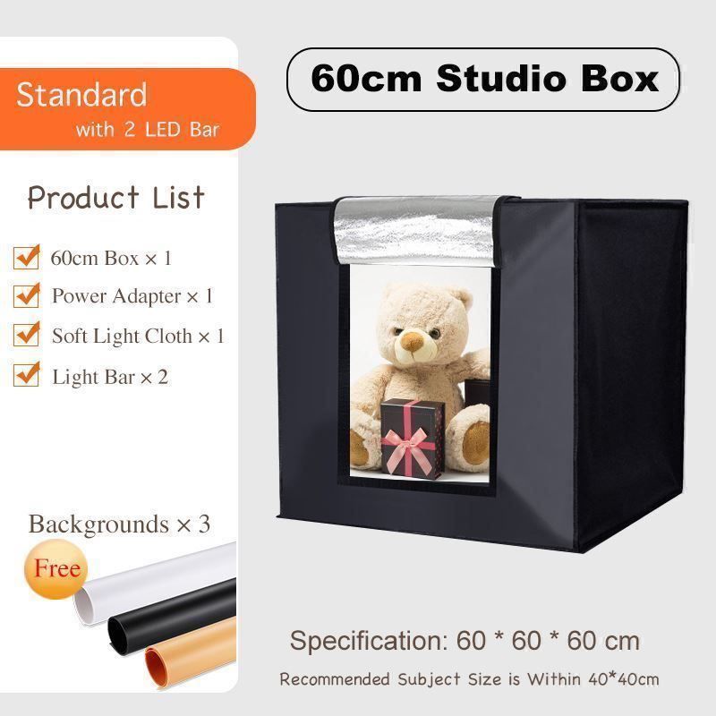Altri Accessori: Fotostudio Box 60 cm – Nuovo e nell'imballaggio originale da Kottwil venduto da Crazyrolf 1