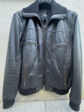Giacca in pelle Cavalli Class, taglia 52, come nuova!