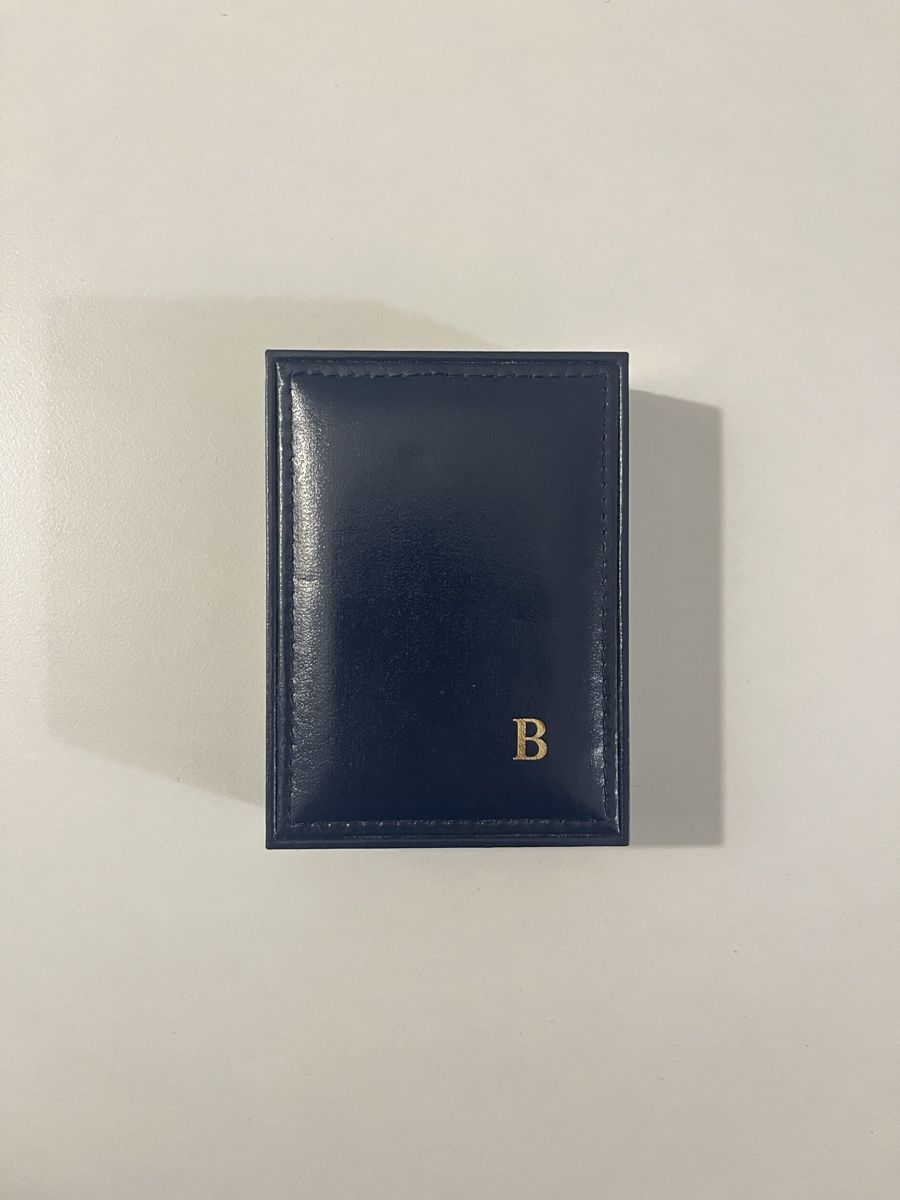 Bucherer Coffrets à bijoux: Scatola Bucheerer blu con iniziale B – D'occasion à Lugano par VariousCollection