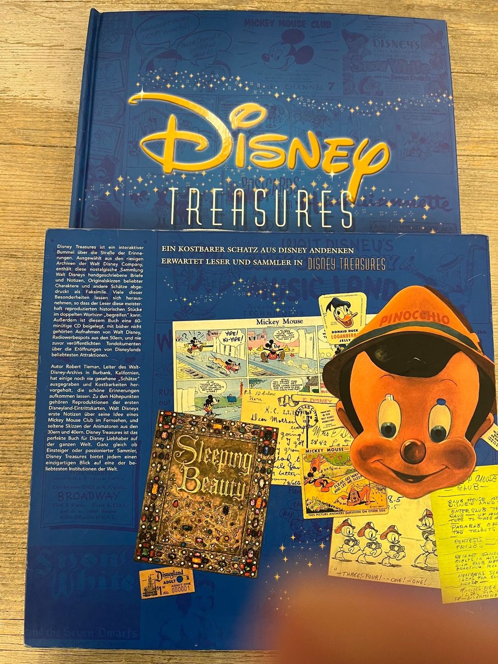 Libri: Robert Tieman: Disneys Treasures mit Schubkarton + CD/ 2003 – Usato da Pfäffikon ZH venduto da buresi