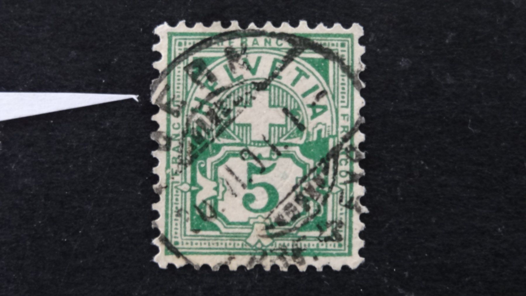 Alle Briefmarken: Blindzahn SBK 65B    79 – Gebraucht aus Anwil von zuggi57