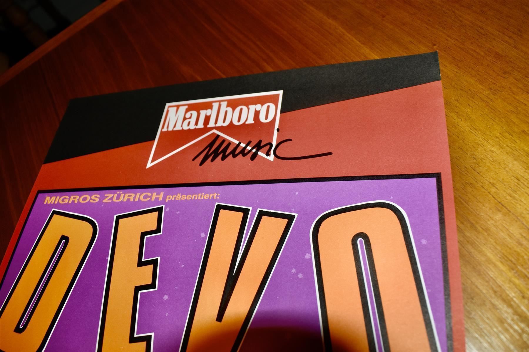 Dischi in vinile: DEVO Konzert-Plakat Zürich 1990 ORGINAL – Usato da Pfaffhausen venduto da mono_rec 5