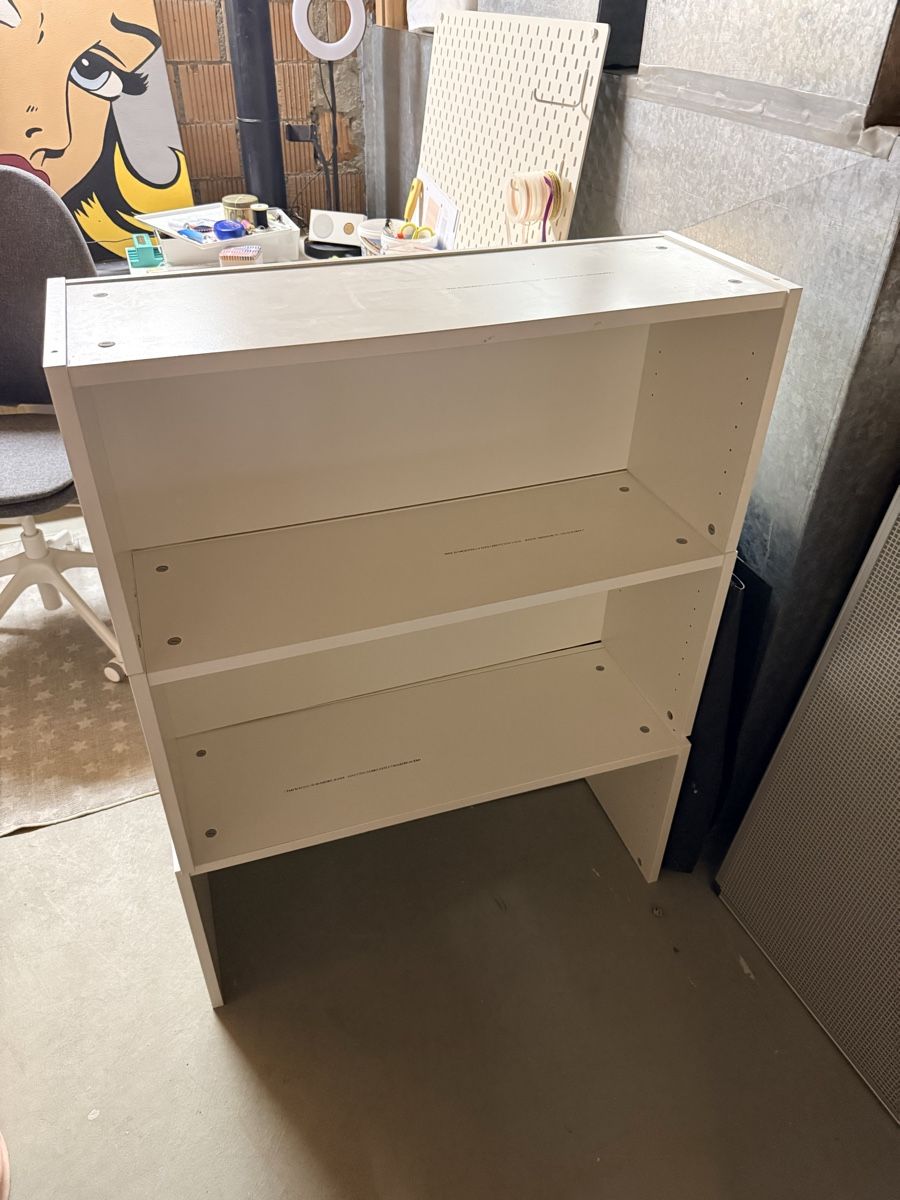 Ikea Scaffali: Billy Regal weiss 3 Aufsätze  – Usato da Bassersdorf venduto da DeBabsnhage