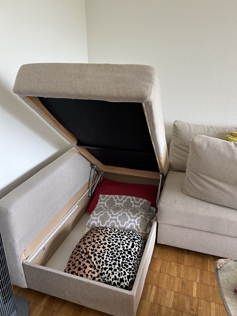 Divani: Ecksofa beige, ausziehbar – Usato da Zürich venduto da anica_g 2
