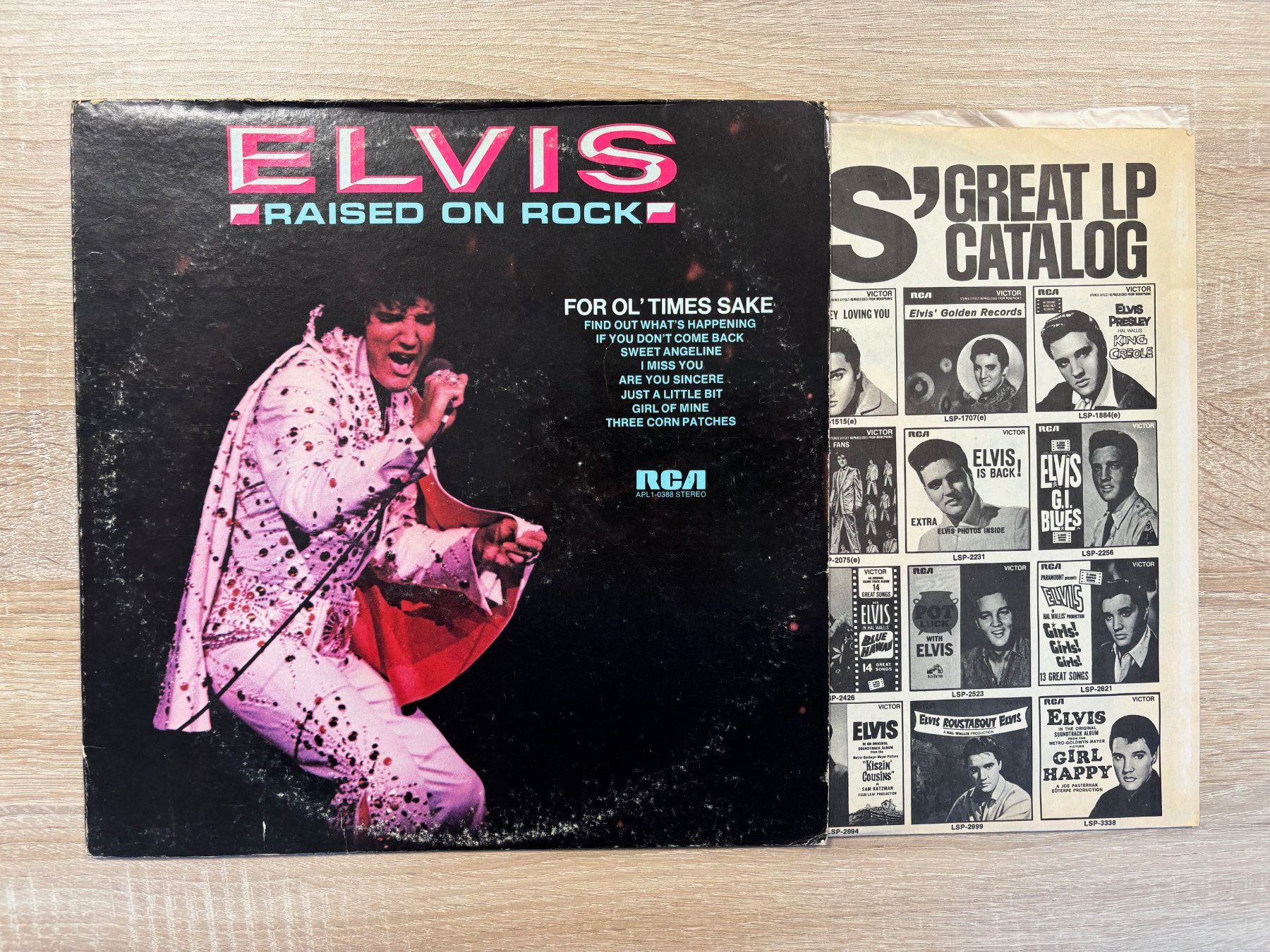 Schallplatten: ELVIS PRESLEY RAISED ON ROCK APL1-0388 – Gebraucht aus Roche VD von Brando2015