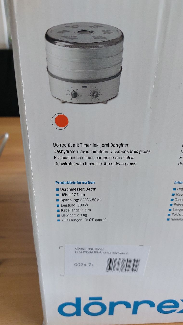 Stöckli Appareils de cuisine: Dörrex Stöckli Dörrgerät – Neuf (Voir description) à Spiez par Spezius 2