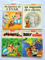 4 BD Asterix- Comics (französisch)