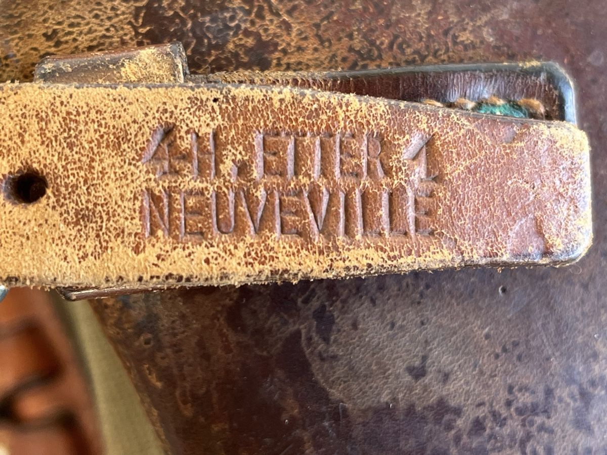 Schweizer Armee Zaini: Sac à Dos Munitions Armée Suisse 1941 WW2 – Usato da Bellevue venduto da Belafer 8
