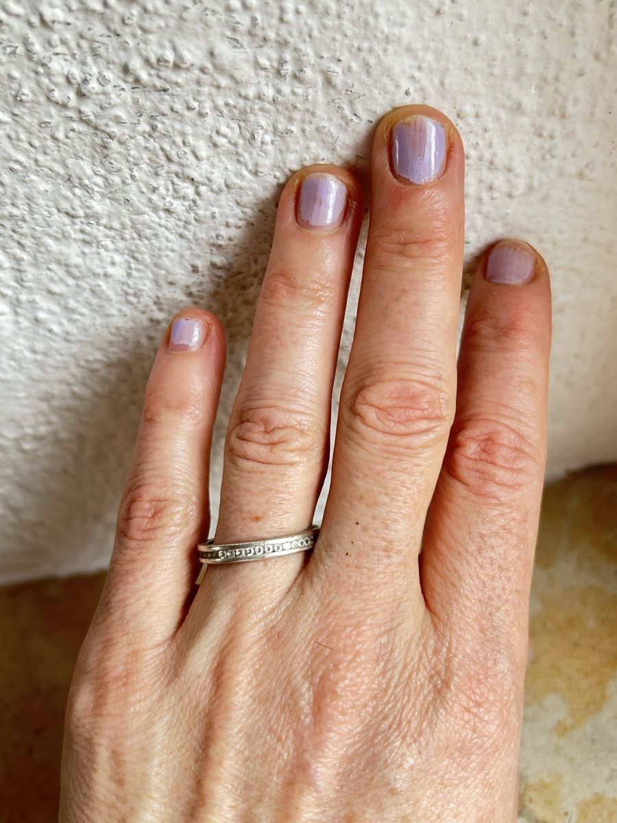 Anelli: Silberring steinkranz klassisch weiss (59) – Usato da Laufen venduto da belleskulptur 6