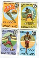 Briefmarken "Olympische Spiele". Swasiland