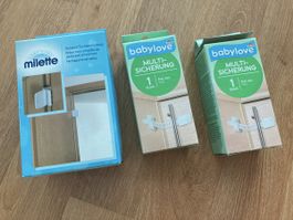 Baby Schrank Klemmschutz und Sicherung