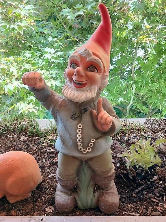 Statuette: Vintage Gartenwichtel Zeho 50 cm – Usato da Langnau am Albis venduto da Alhambra1976