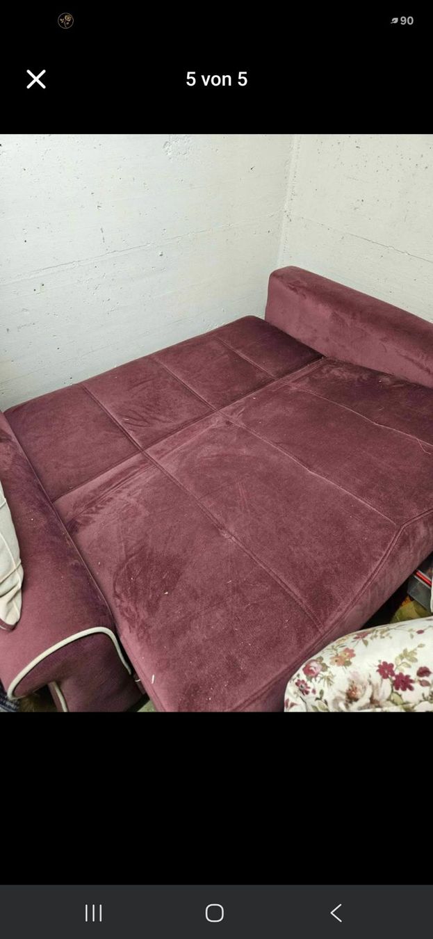 Sofas: Zweier Bettsofa mit Stauraum – Gebraucht aus Brugg AG von steinbach 2