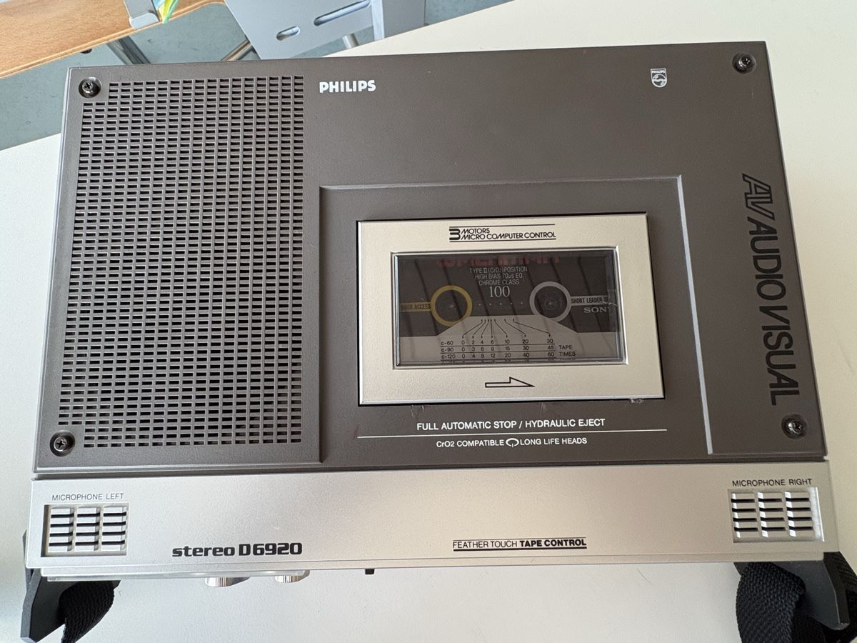 Philips Registratori: Kassettengerät Philips stereo D6920 AV AUDIO VISUAL gebrauch – Usato da Gunzwil venduto da mar_fl8v 2