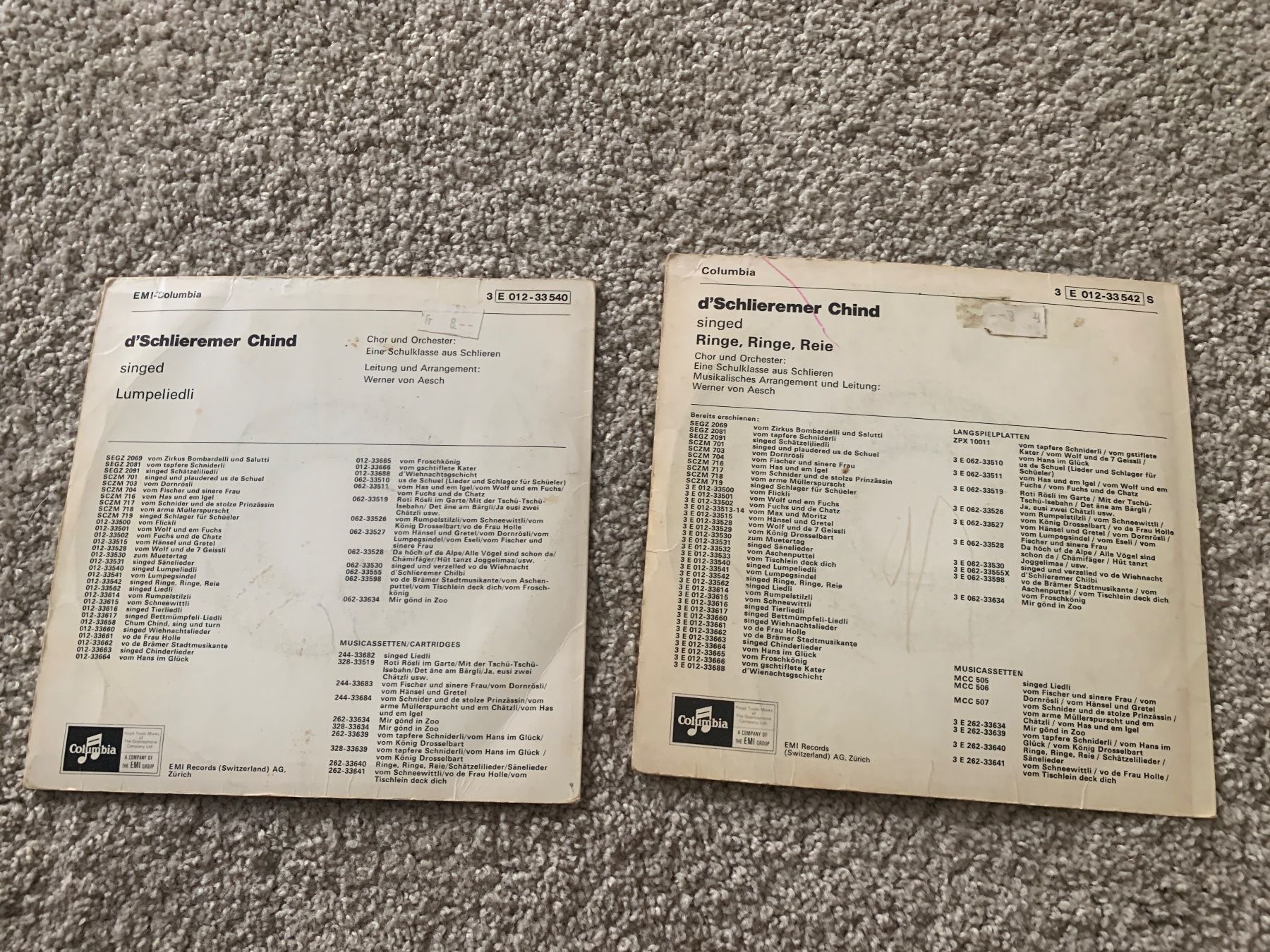 Dischi in vinile: LP schallplatte D Schlieremer Chind – Usato da Oberweningen venduto da Jogi2 1