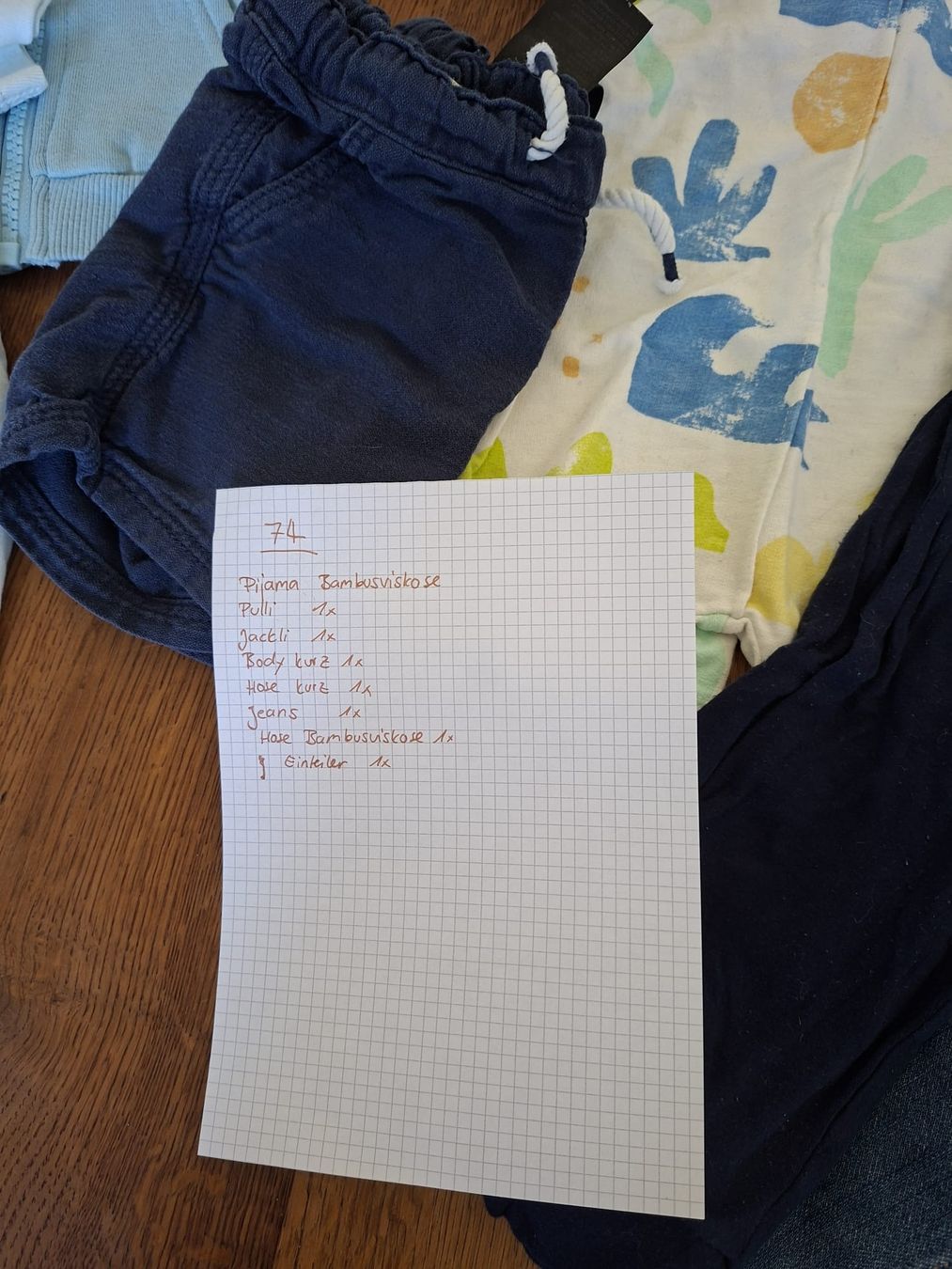 Lotti & Set di vestiti: Kleiderpaket Grösse 74 – Usato da Berg (Dägerlen) venduto da SCH.B. 1